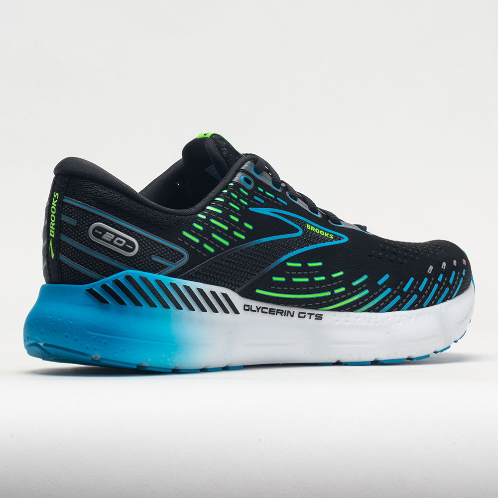 Brooks Glycerin GTS 20 Men's  Black/Hawaiian Ocean/Green