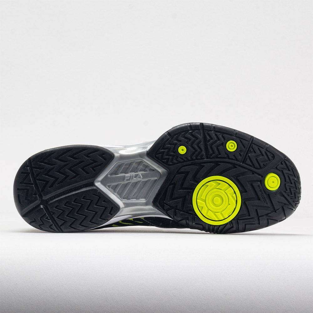 Fila Volley Zone Men's  White/Black/Safety Yellow