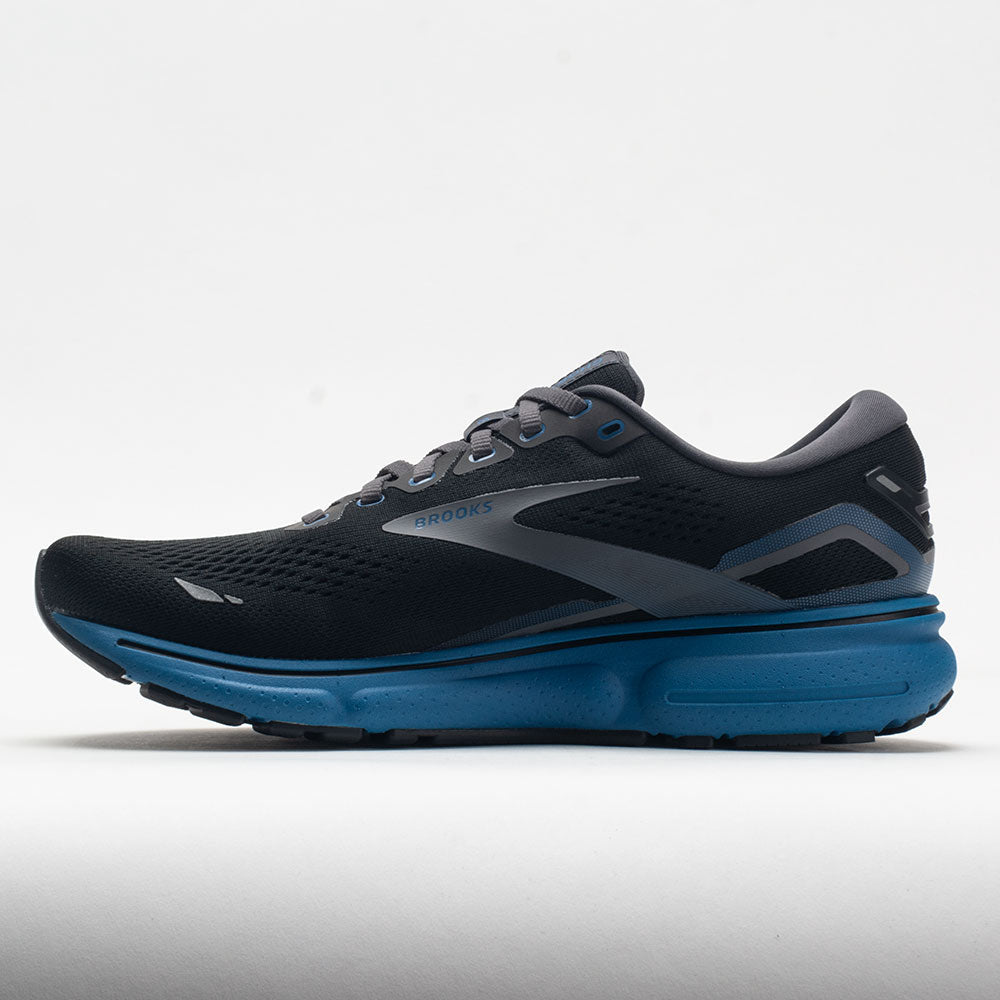 Brooks Ghost 15 Men's  Black/Blackeded Pearl/Blue