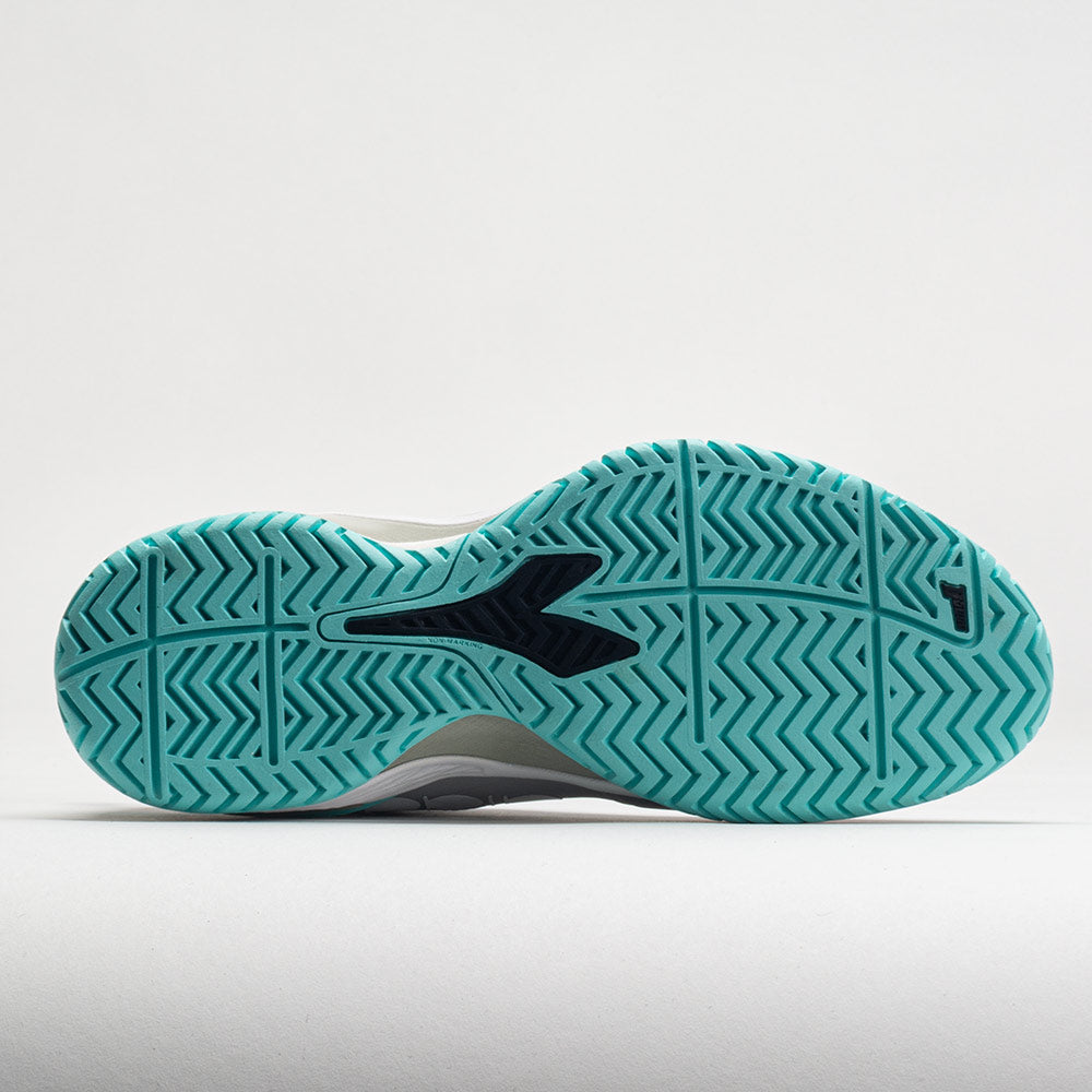 Diadora Blushield Torneo 2 AG Women's  Silver DD/Black/Aruba Blue