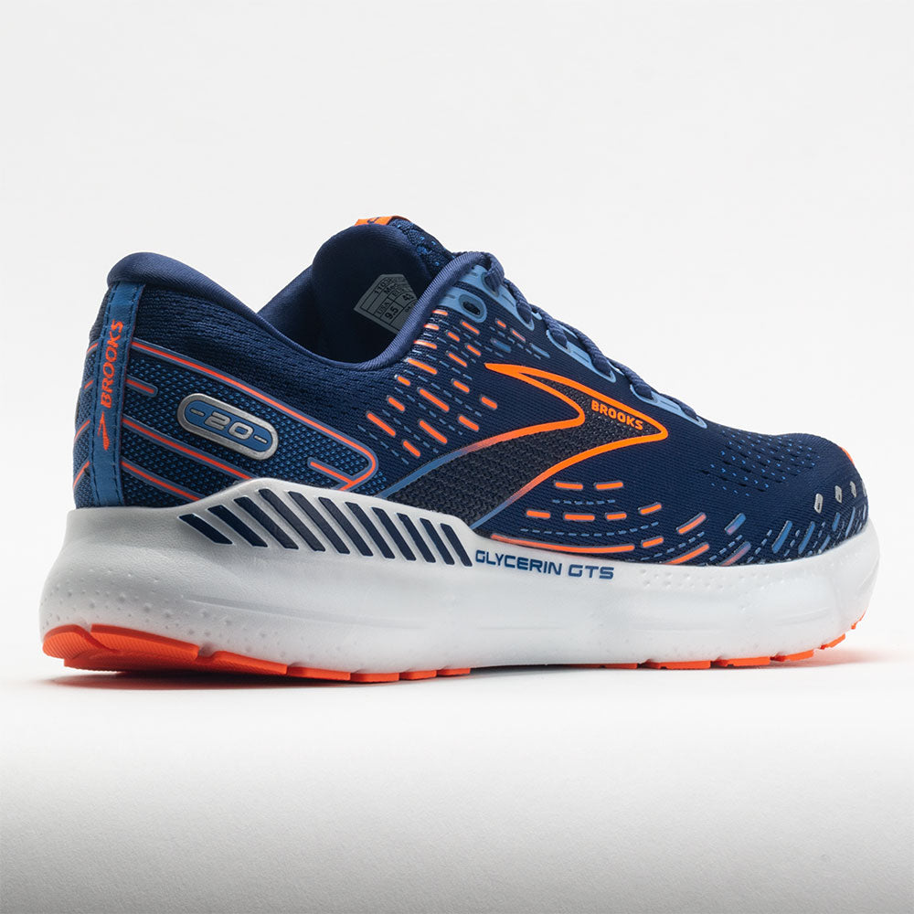 Brooks Glycerin GTS 20 Men's  Blue Depths/Palace Blue/Orange