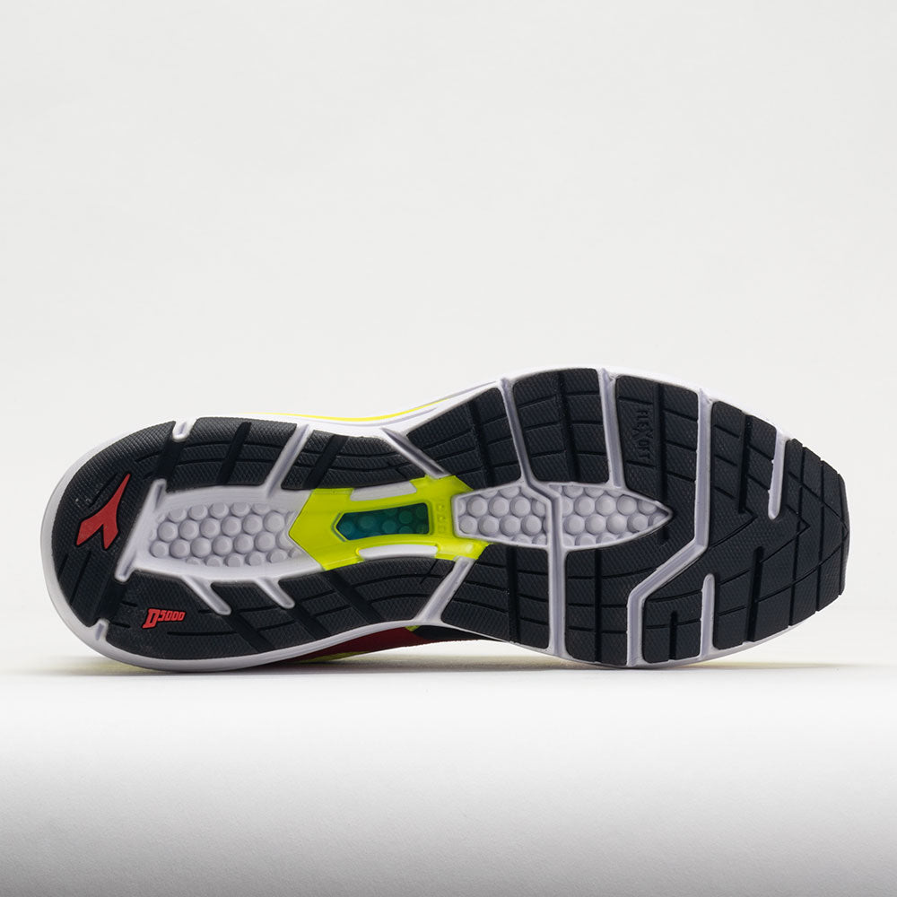 Diadora Mythos Blushield 8 Vortice Men's  Yellow Fluo/Black/Fiery Red