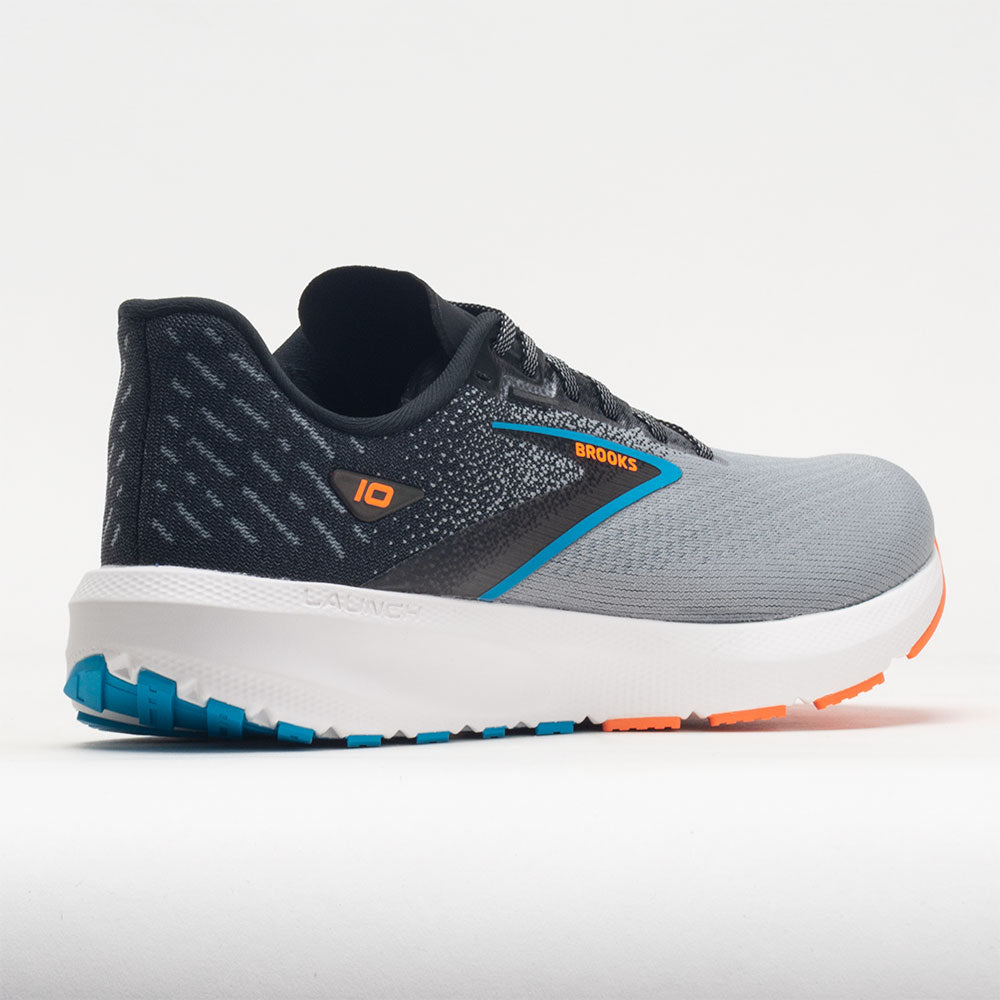 Brooks Launch 10 Men's  Black/Grey/Orange Clown Fish