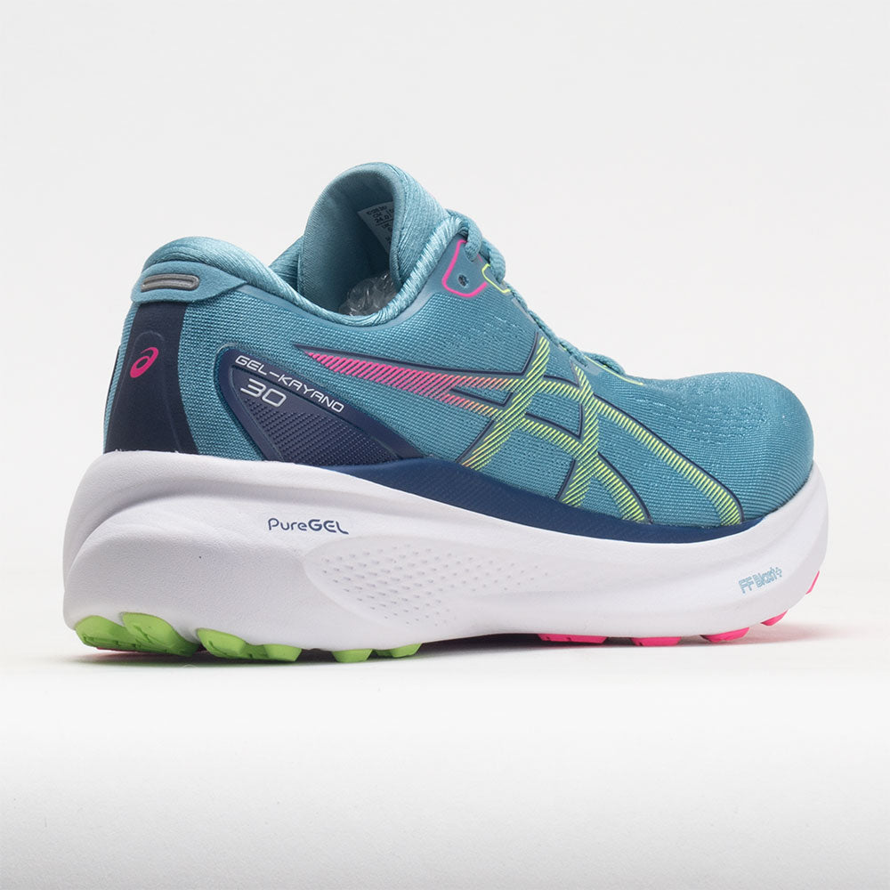 ASICS GEL-Kayano 30 Women's  Gris Blue/Lime Green