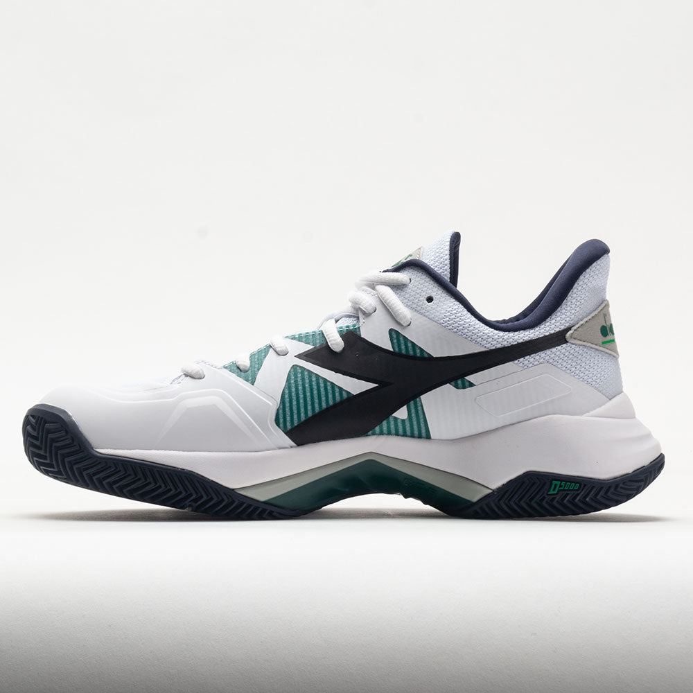 Diadora B.Icon 2 Clay Men's  White/Black/Blue Corsair