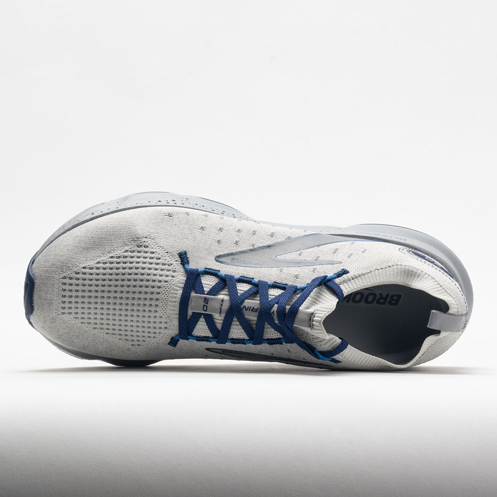 Brooks Glycerin StealthFit 20 Men's  Oyster/Alloy/Blue Depths